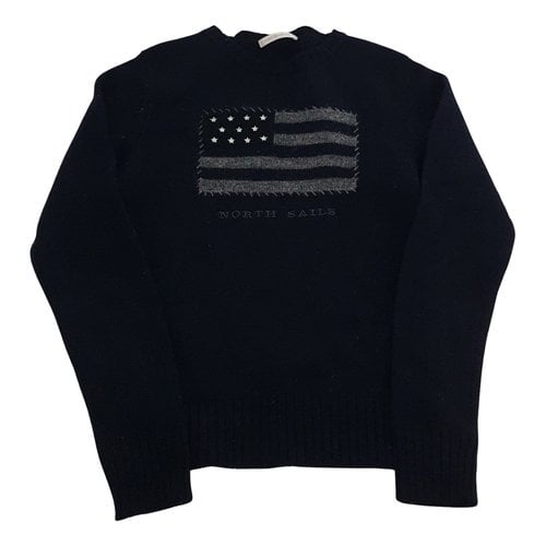Pre-owned North Sails Wool Jumper In Navy