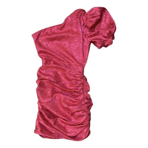 Pre-owned Ronny Kobo Mini Dress In Pink