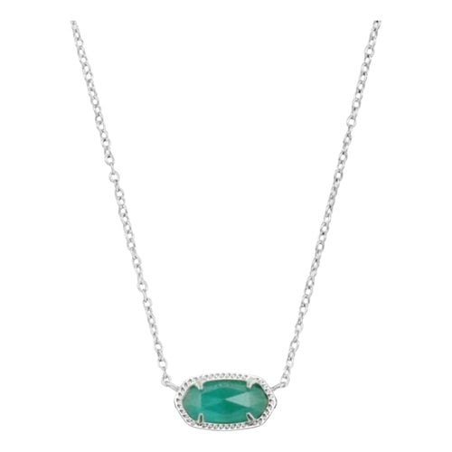 Pre-owned Kendra Scott Necklace In Green