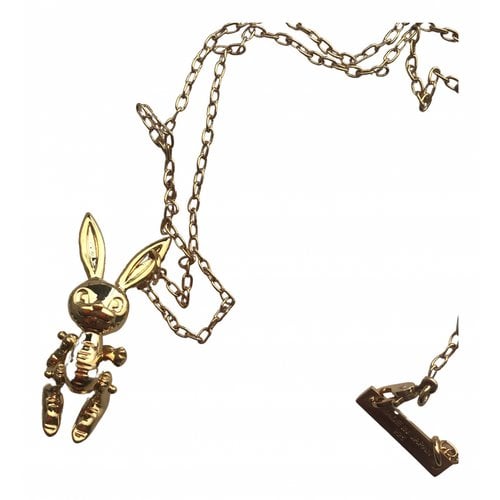 Pre-owned Ambush Silver Long Necklace In Gold