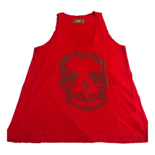 Pre-owned Zadig & Voltaire Vest In Red