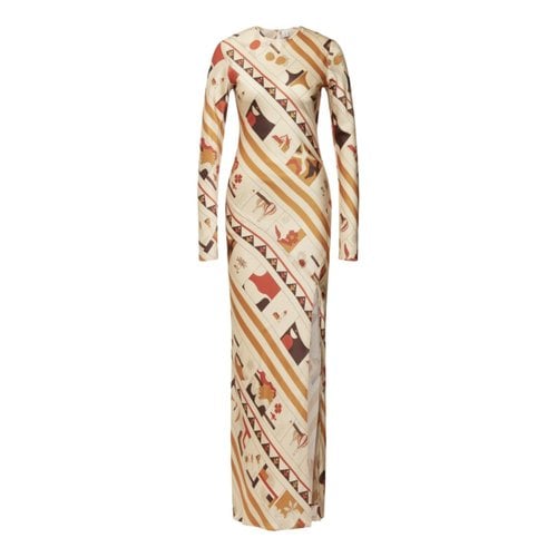 Pre-owned Sir Silk Mid-length Dress In Multicolour