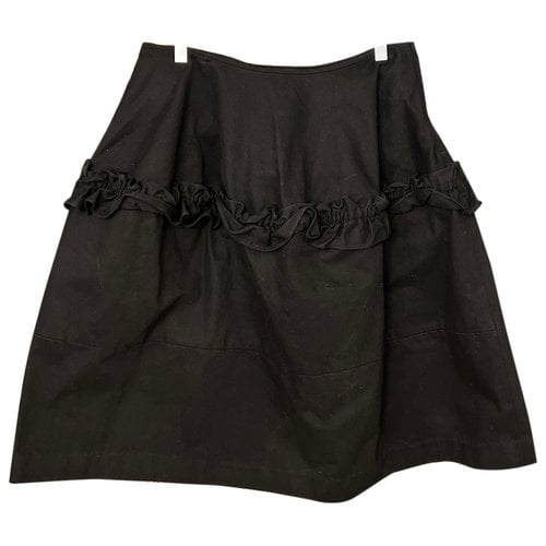 Pre-owned J Brand Wool Mid-length Skirt In Black