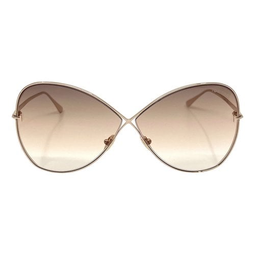 Pre-owned Tom Ford Oversized Sunglasses In Pink