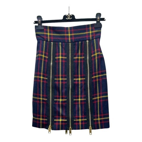 Pre-owned Gucci Wool Mid-length Skirt In Multicolour