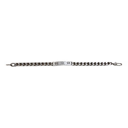 Pre-owned Gucci Icon Silver Bracelet
