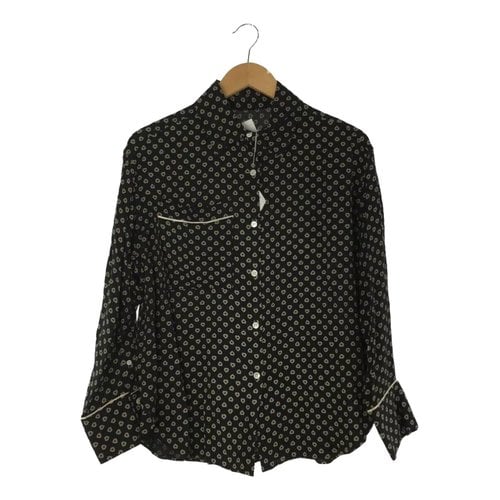 Pre-owned Etro Blouse In Black