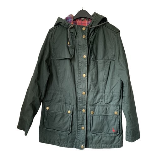 Pre-owned Jack Wills Parka In Green