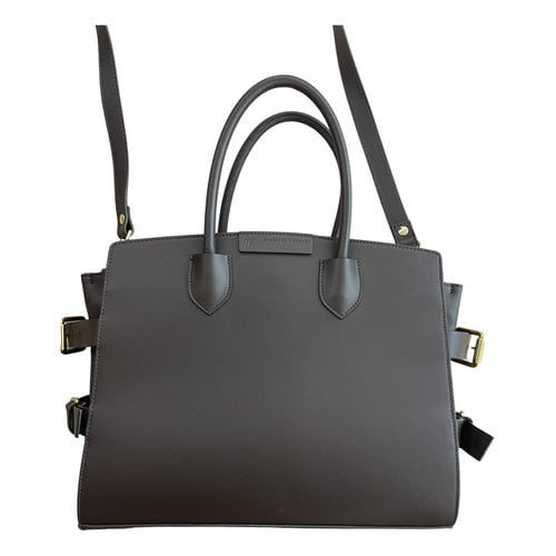 Pre-owned Giuseppe Zanotti Leather Handbag In Brown