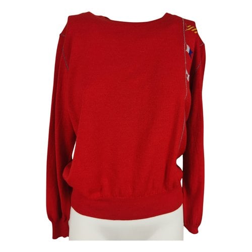 Pre-owned Les Copains Wool Jumper In Red
