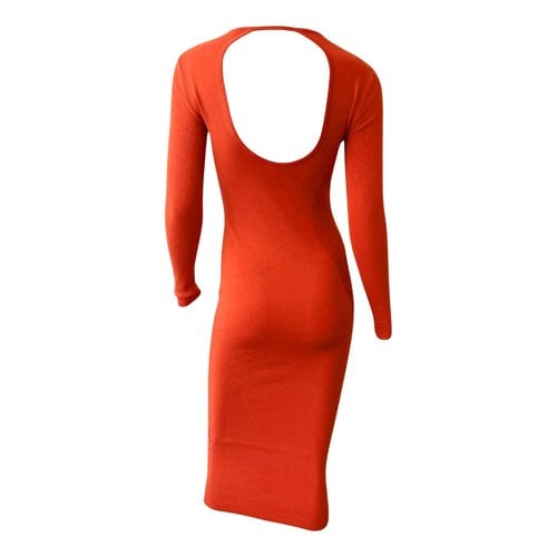 Pre-owned A.l.c Mid-length Dress In Orange