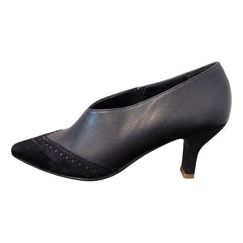 Pre-owned Rachel Comey Leather Heels In Black