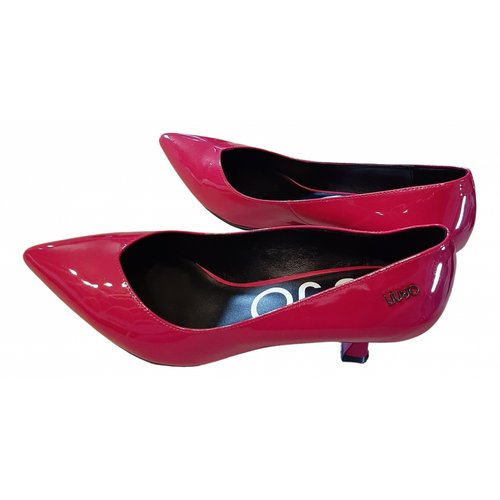 Pre-owned Liujo Patent Leather Heels In Pink