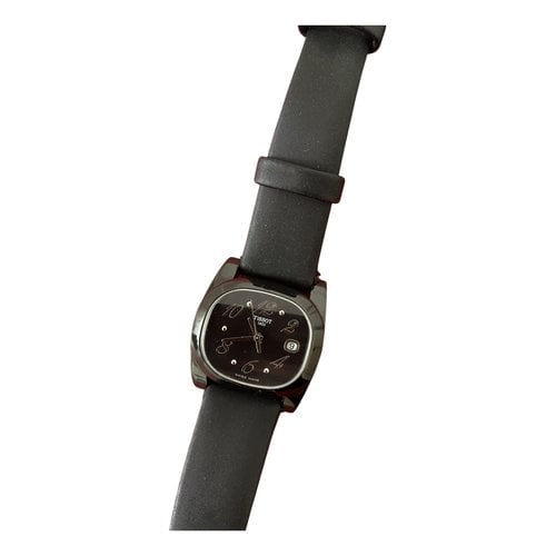 Pre-owned Tissot Watch In Black
