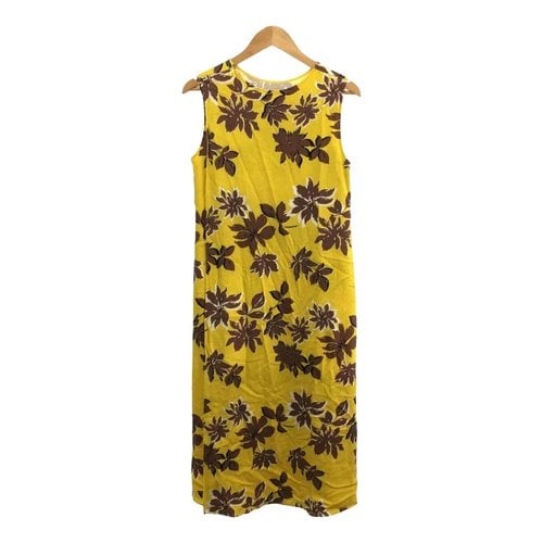 Pre-owned Etro Mid-length Dress In Yellow