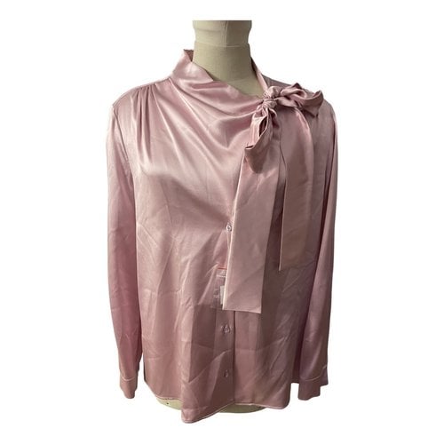 Pre-owned Max & Co Silk Shirt In Pink