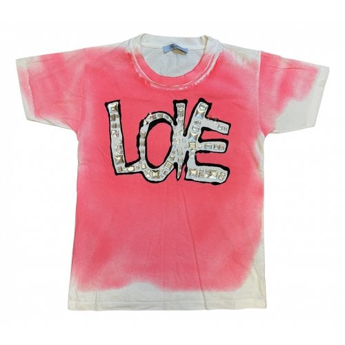 Pre-owned Blumarine T-shirt In Pink