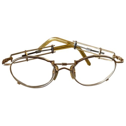 Pre-owned Jean Paul Gaultier Sunglasses In Gold