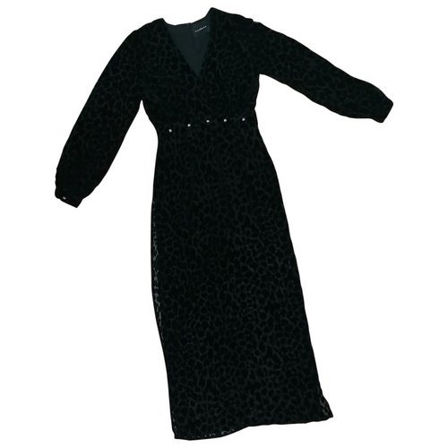 Pre-owned John Richmond Maxi Dress In Black