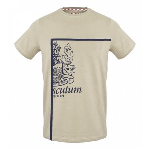 Pre-owned Aquascutum T-shirt In Grey