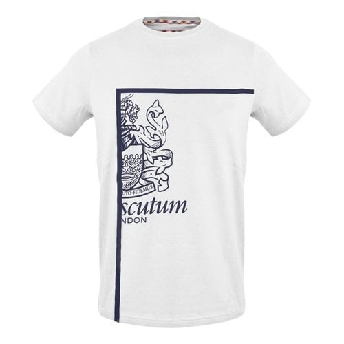 Pre-owned Aquascutum T-shirt In White