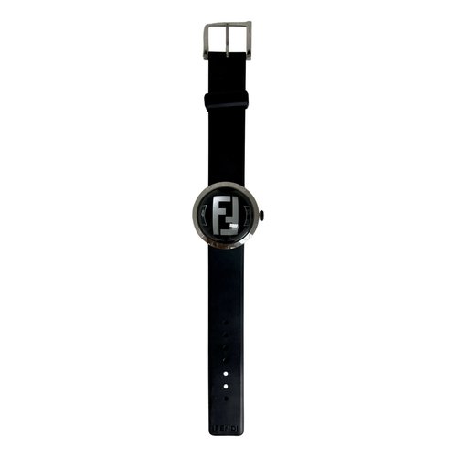 Pre-owned Fendi Watch In Black