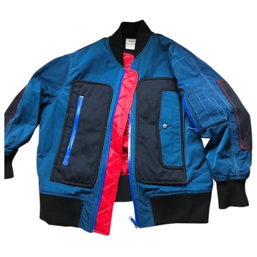 Pre-owned Zadig & Voltaire Biker Jacket In Blue