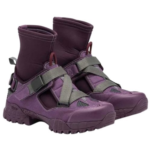 Pre-owned Yume Yume Ankle Boots In Purple