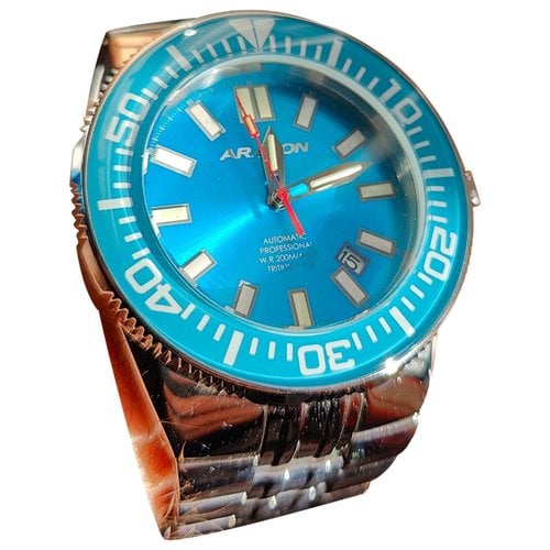 Pre-owned Android Homme Watch In Turquoise