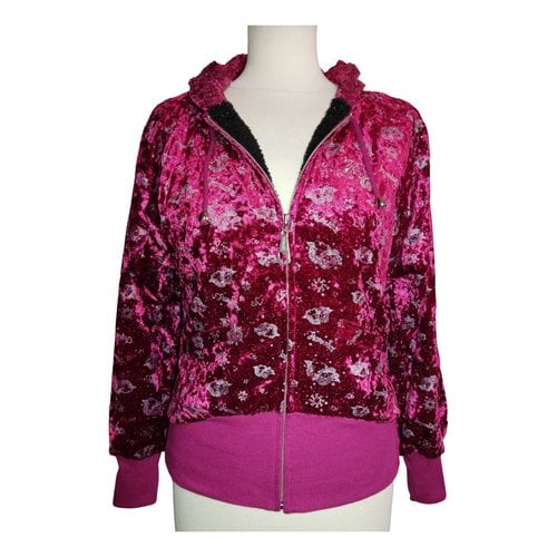 Pre-owned Fiorucci Velvet Jacket In Pink