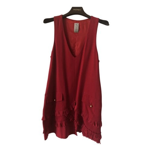 Pre-owned Pinko Tunic In Burgundy