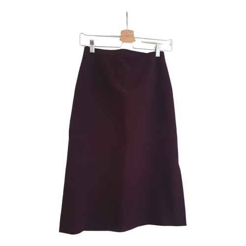 Pre-owned Max & Co Mid-length Skirt In Purple