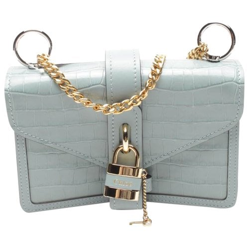 Pre-owned Chloé Leather Bag In Blue