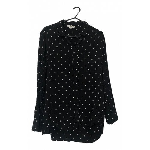 Pre-owned Whistles Blouse In Black