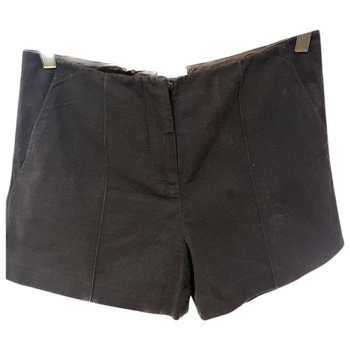 Pre-owned Miu Miu Cloth Shorts In Black