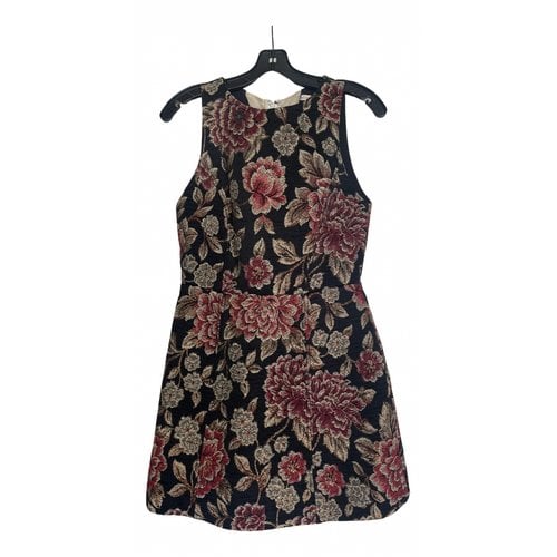 Pre-owned Alice And Olivia Tweed Mini Dress In Multicolour