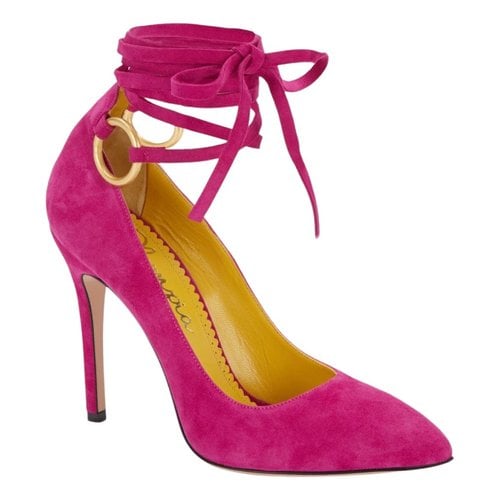 Pre-owned Charlotte Olympia Heels In Pink