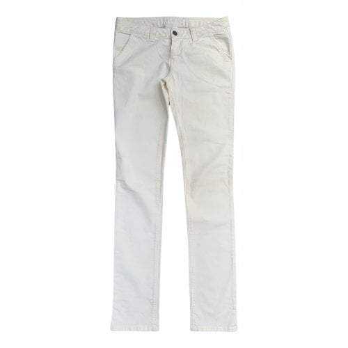 Pre-owned Maje Jeans In White
