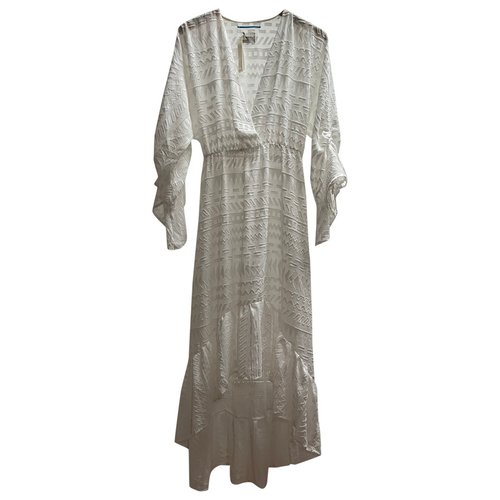Pre-owned Merci Maxi Dress In White