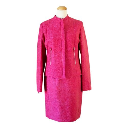 Pre-owned Aspesi Wool Suit Jacket In Pink