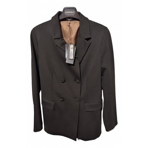 Pre-owned Maliparmi Suit Jacket In Brown