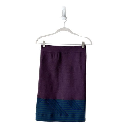 Pre-owned Band Of Outsiders Mid-length Skirt In Purple