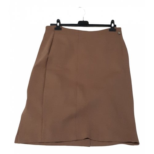 Pre-owned Liujo Mid-length Skirt In Ecru