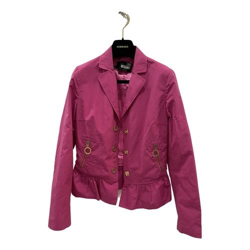 Pre-owned Moschino Love Blazer In Pink