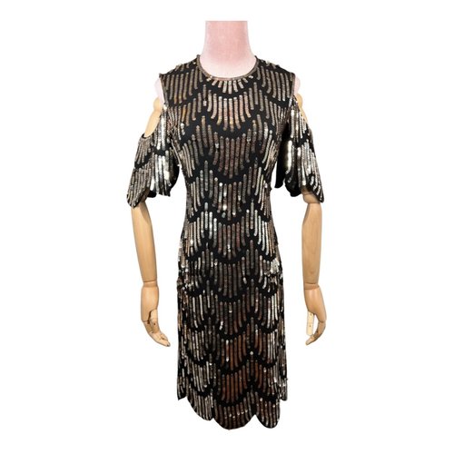 Pre-owned Givenchy Silk Dress In Multicolour