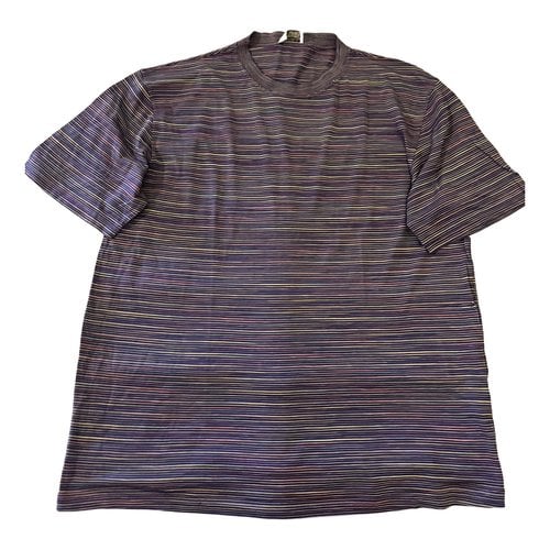 Pre-owned Missoni T-shirt In Purple