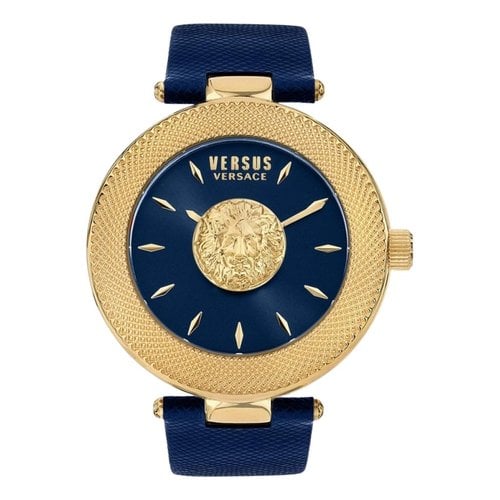 Pre-owned Versace Watch In Navy
