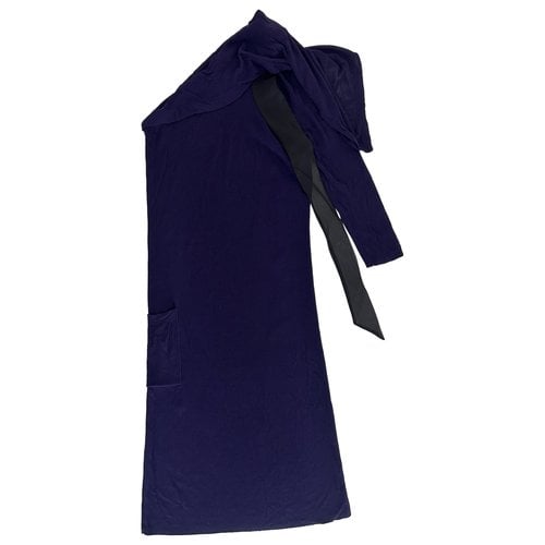 Pre-owned Jean Paul Gaultier Mid-length Dress In Purple