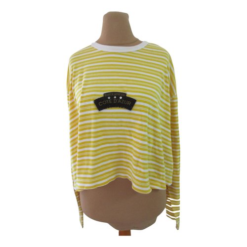 Pre-owned Sonia Rykiel T-shirt In Yellow