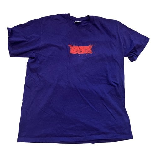 Pre-owned Supreme Box Logo T-shirt In Purple